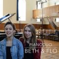 Beth & Flo pianoconcert als 'theater'